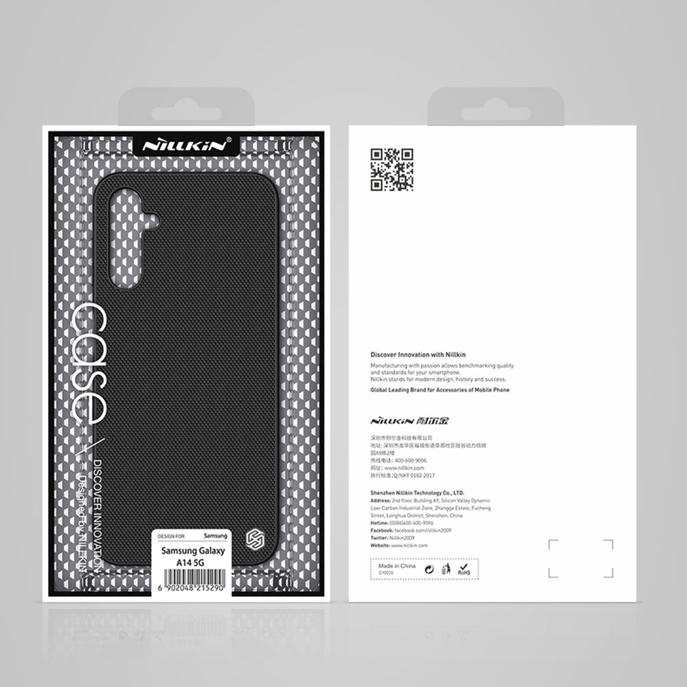 NILLKIN Pro Samsung Galaxy A14 5G Nylon Fiber Texture PC + TPU pouzdro odolný proti pádu NILLKIN Pro Samsung Galaxy A14 5G Nylon Fiber Texture PC + TPU pouzdro odolný proti pádu